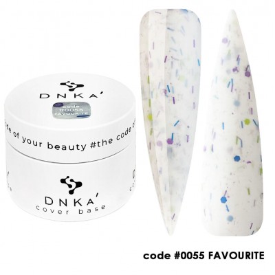 DNKa Cover Base 30 ml no.0055 Favourite