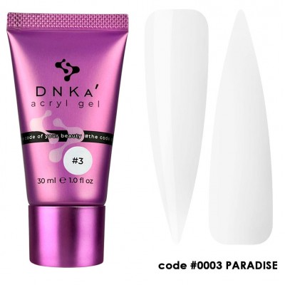 Acryl Gel DNKa 30 ml no.0003 Paradise (tube) Acryl Gel DNKa 30 ml no.0003 Paradise (tube)