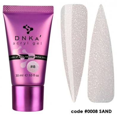 Acryl Gel DNKa 30 ml no.0008 Sand (tube) Acryl Gel DNKa 30 ml no.0008 Sand (tube)