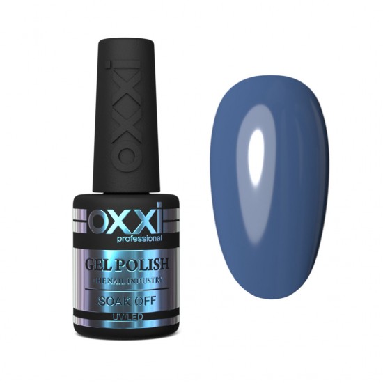 Gel polish OXXI 10 ml 062 (muted gray-blue)