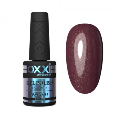 Gel polish OXXI 10 ml 081 gel (red-brown with microblase)
