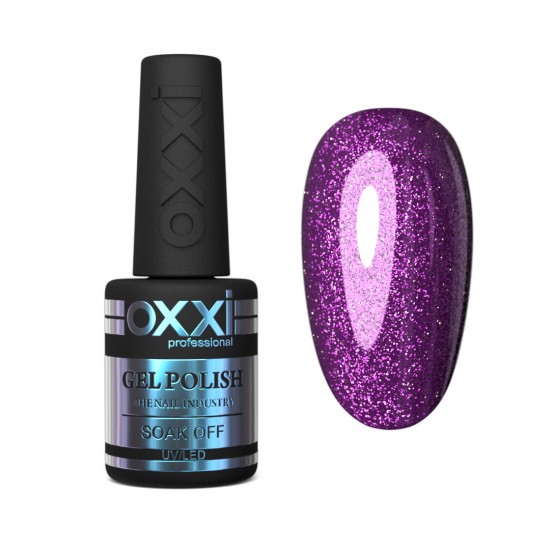 Gel polish OXXI 10 ml 091 gel (berry with microblast)