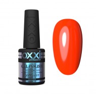 Gel polish OXXI 10 ml 112 (bright red-orange, neon)