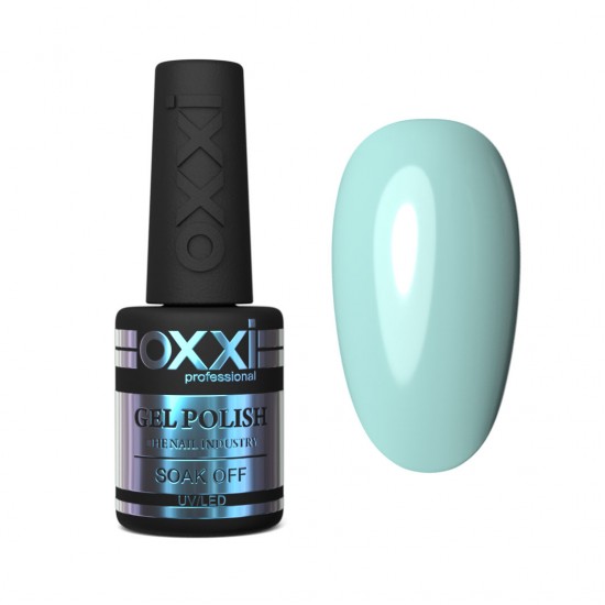 Gel polish OXXI 10 ml 233 (light green, green mint)