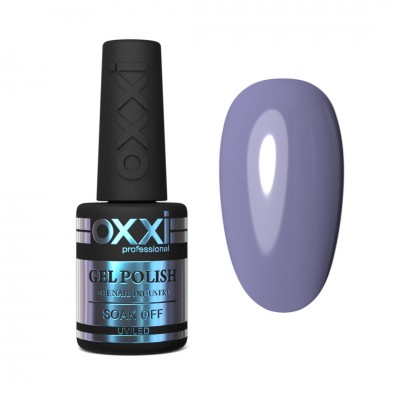 Gel polish OXXI 10 ml 254 (slightly greenish gray)