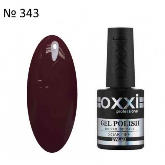 Gel polish OXXI 10 ml 343