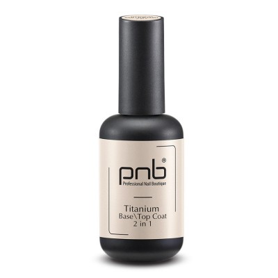 PNB Titanium Base-Top Coat 2 in 1 17 ml 