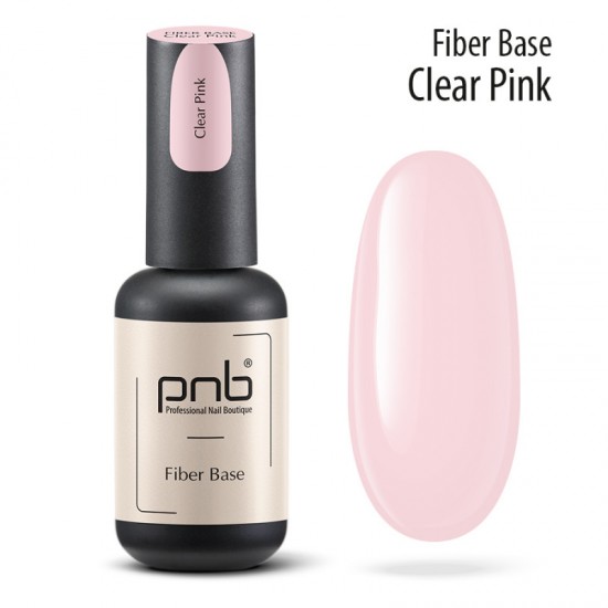 Fiber Base Clear Pink 8 ml