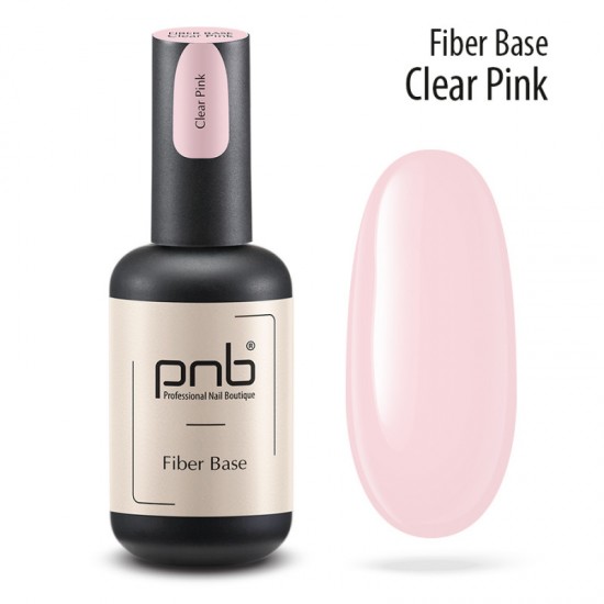 Fiber Base Clear Pink 17 ml
