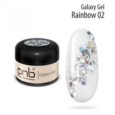 Galaxy Gel 02 Rainbow glitter 5 ml 