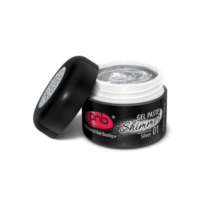 Shimmer Gel Paste 01 Silver 5 ml