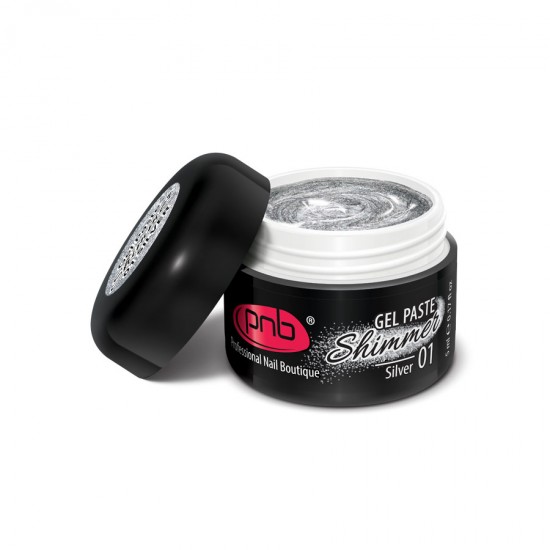 Shimmer Gel Paste 01 Silver 5 ml