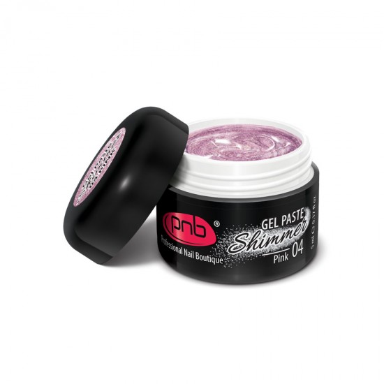 LED Shimmer Gel Paste 04 Pink 5 ml