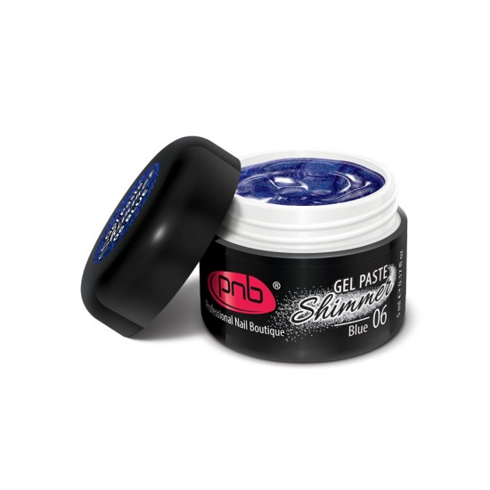 LED Shimmer Gel Paste 06 Blue 5 ml