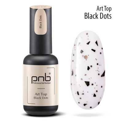 Art Top Black Dots matte no wipe 8 ml