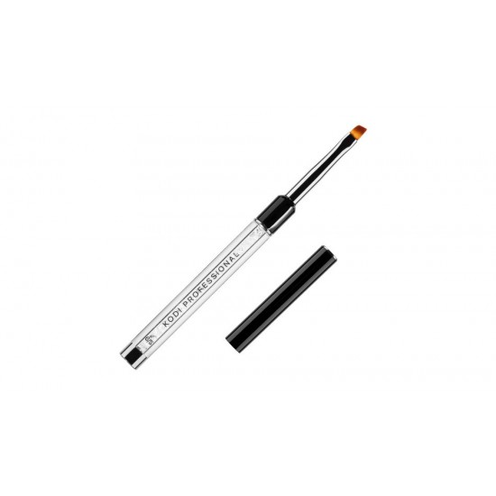 Brush for gel modeling no.6S (nylon,metal handle) - Kodi professional