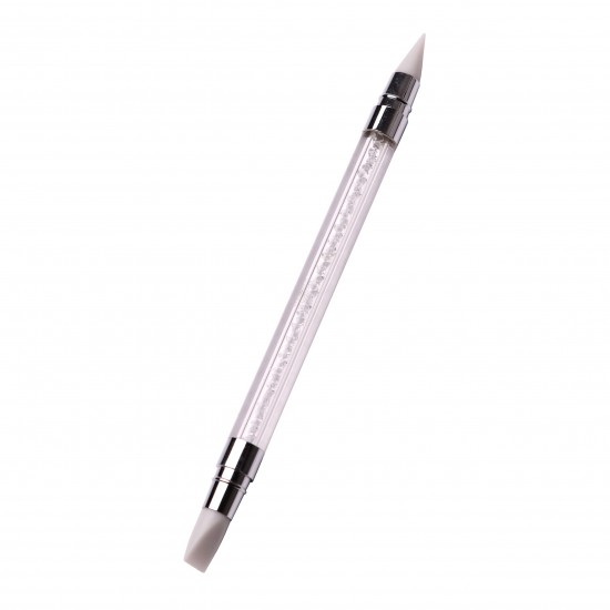 Silicone Brush Komilfo Silicone Brush No. 2 (nail file + flat pusher)