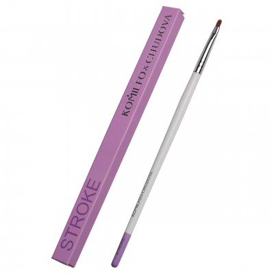 Brush Komilfo&Chudova «Stroke» Kolinsky Oval 2 