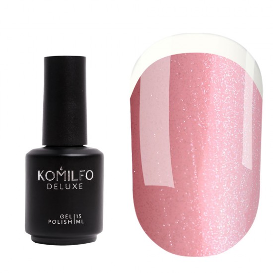 Komilfo Glitter Rubber French Base KC002 15 ml