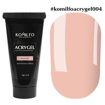 Komilfo Acryl Gel 004 Nude, 30 gr