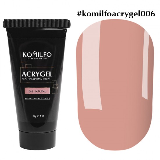 Komilfo Acryl Gel 006 Natural, 30 gr