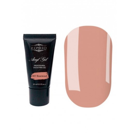Komilfo Acryl Gel 007 Rosewood, 30 gr