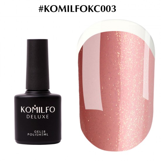 Komilfo Glitter Rubber French Base 003 8 ml