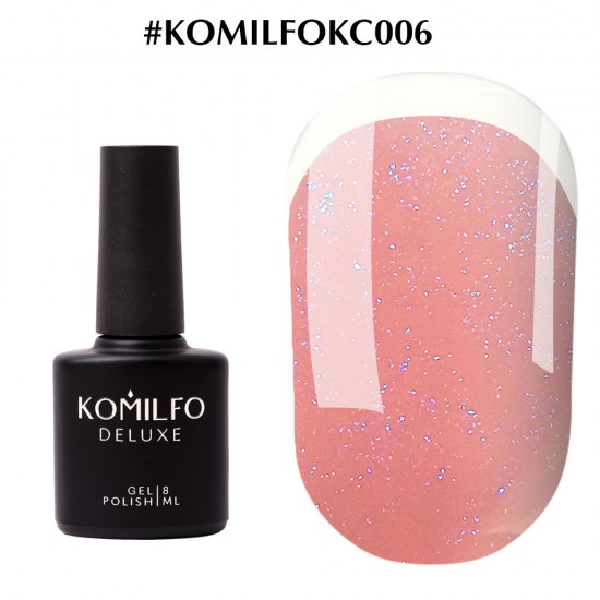 Komilfo Glitter Rubber French Base 006 8 ml