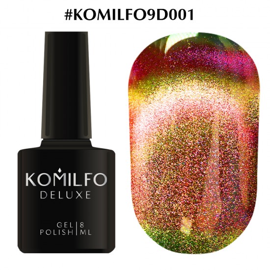Gel polish Komilfo 9D Cat eye №001 8 ml