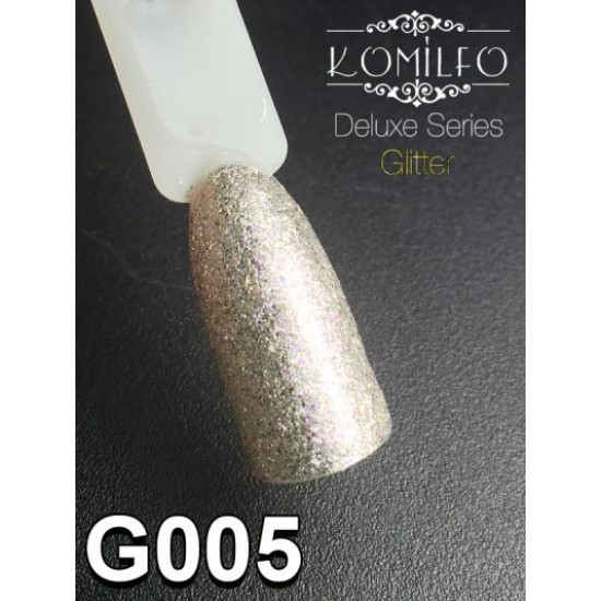 Gel polish G005 8 ml Komilfo Glitter