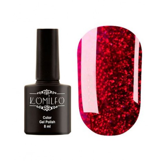 Gel polish G014 8 ml Komilfo Glitter