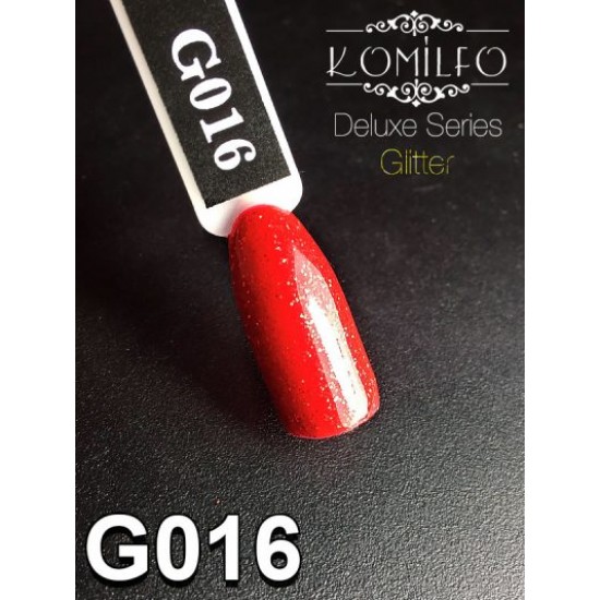 Gel polish G016 8 ml Komilfo Glitter