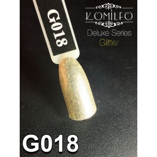 Gel polish G018 8 ml Komilfo Glitter