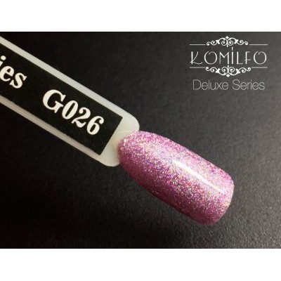 Gel polish G026 8 ml Komilfo Glitter