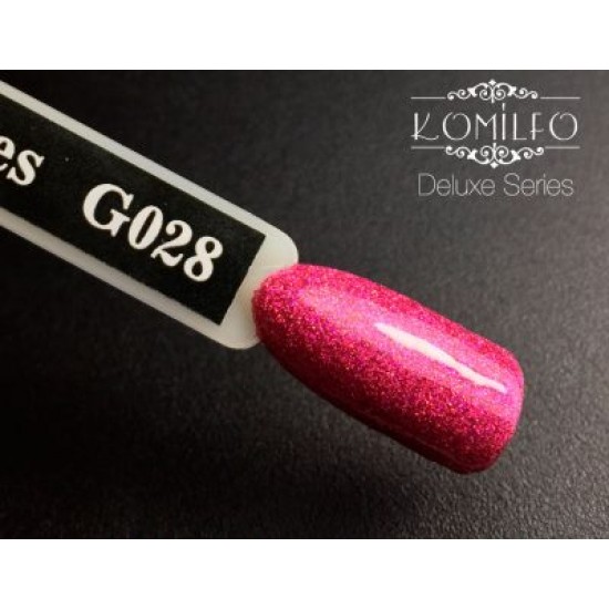 Gel polish G028 8 ml Komilfo Glitter