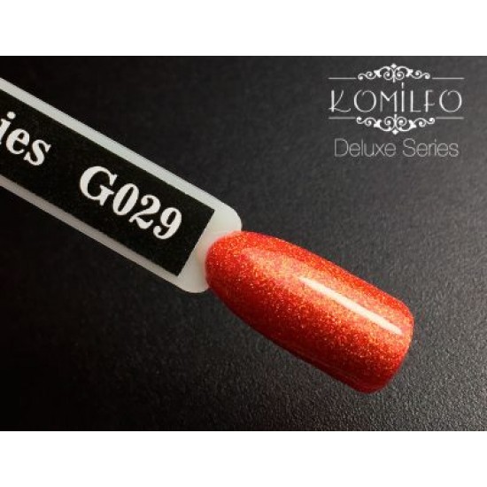 Gel polish G029 8 ml Komilfo Glitter