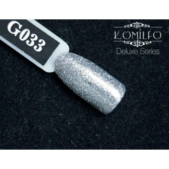 Gel polish G033 8 ml Komilfo Glitter