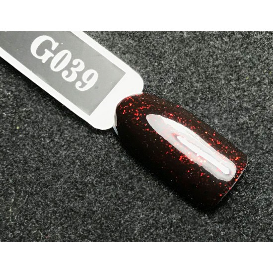 Gel polish G039 8 ml Komilfo Glitter