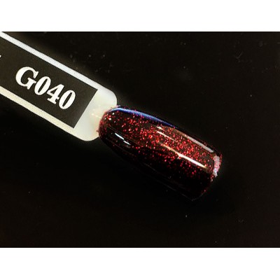 Gel polish G040 8 ml Komilfo Glitter