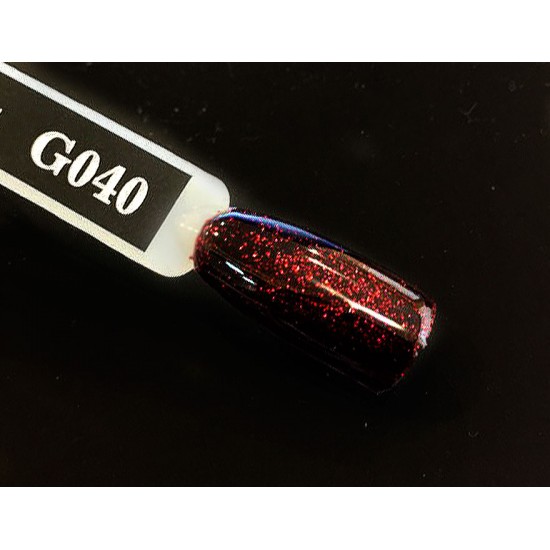Gel polish G040 8 ml Komilfo Glitter