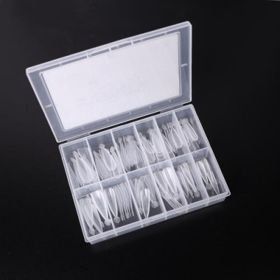 Komilfo Acry Gel Top Nail Forms Almond 120 pcs