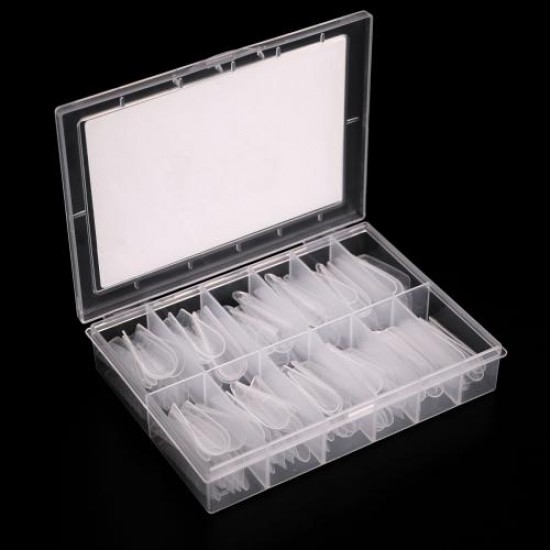 Komilfo Acry Gel Top Nail Forms Modern 120 pcs