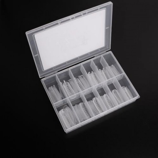 Komilfo Acry Gel Top Nail Forms Multishape 120 pcs