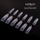 Komilfo Acry Gel Top Nail Forms Multishape 120 pcs