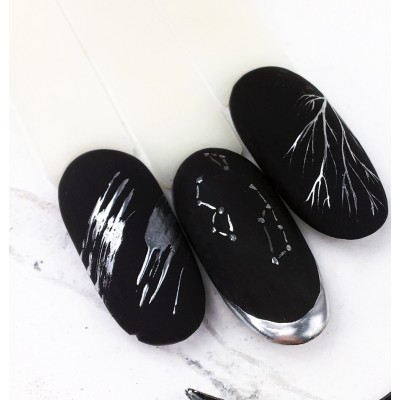 Komilfo Gel Paint Chrome Silver 5 ml