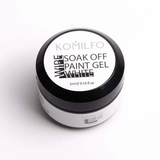 Komilfo White gel paint Wipe 5 ml