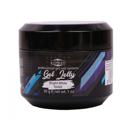 Komilfo Gel Jelly Bright White Violet 30 gr