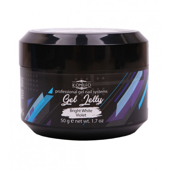 Komilfo Gel Jelly Bright White Violet 50 gr