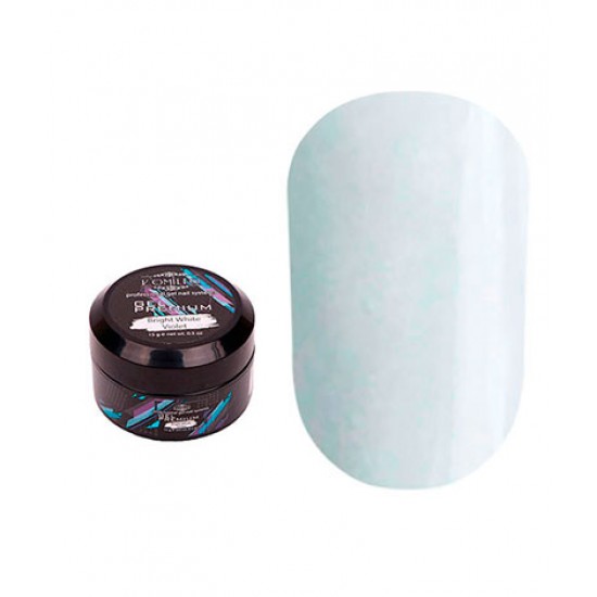 Komilfo Gel Premium Bright White Violet 15 gr