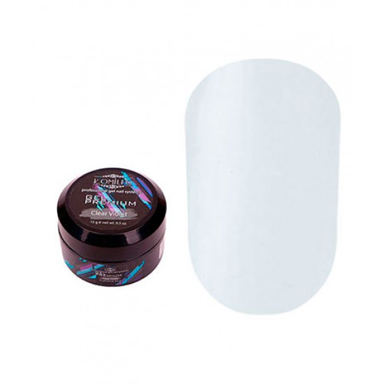 Komilfo Gel Premium Clear Violet 15 gr